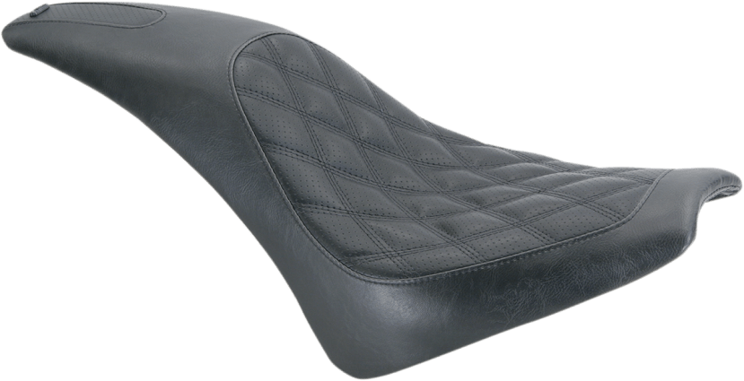 Diamond stitched seat