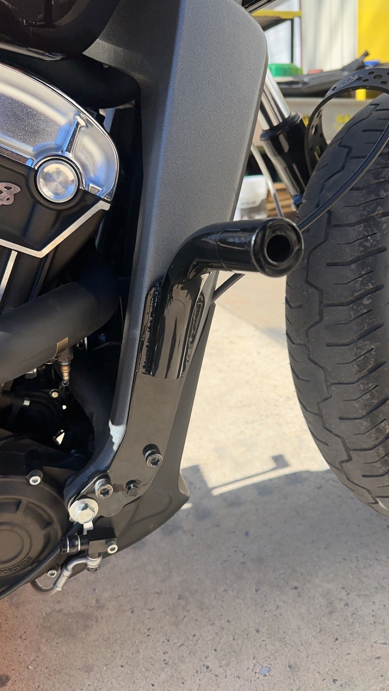 Indian scout front cage